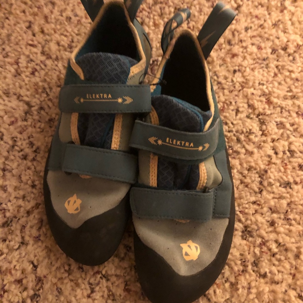 climbing shoes